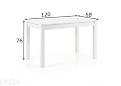 Ruokapöytä 120x68 cm