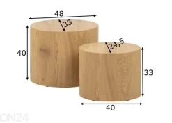 Sarjapöytä Nice, 2 kpl