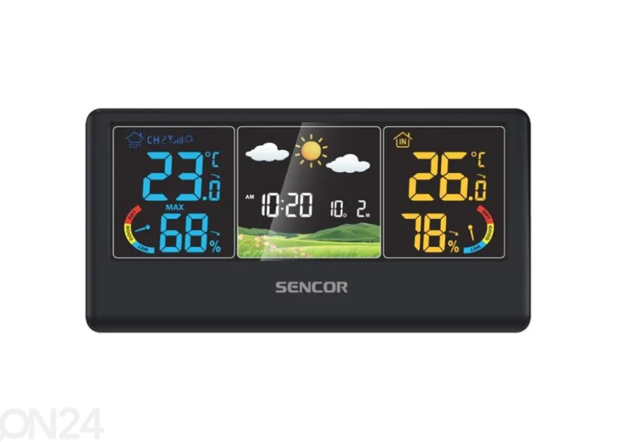 Sääasema Sencor SWS4100B, musta