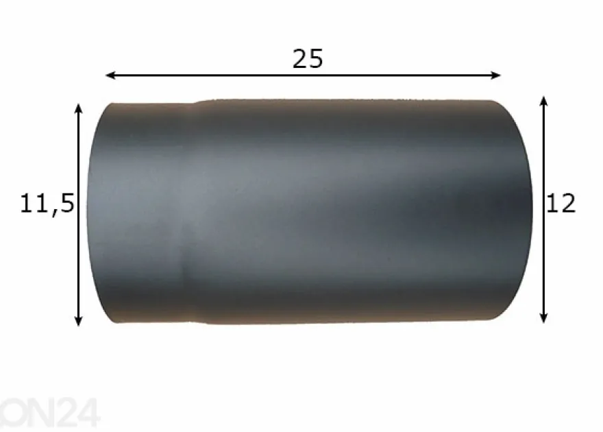 Savuputki Ø11,5cm