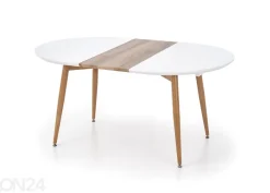 Säädettävä ruokapöytä Edward 100x120/200 cm
