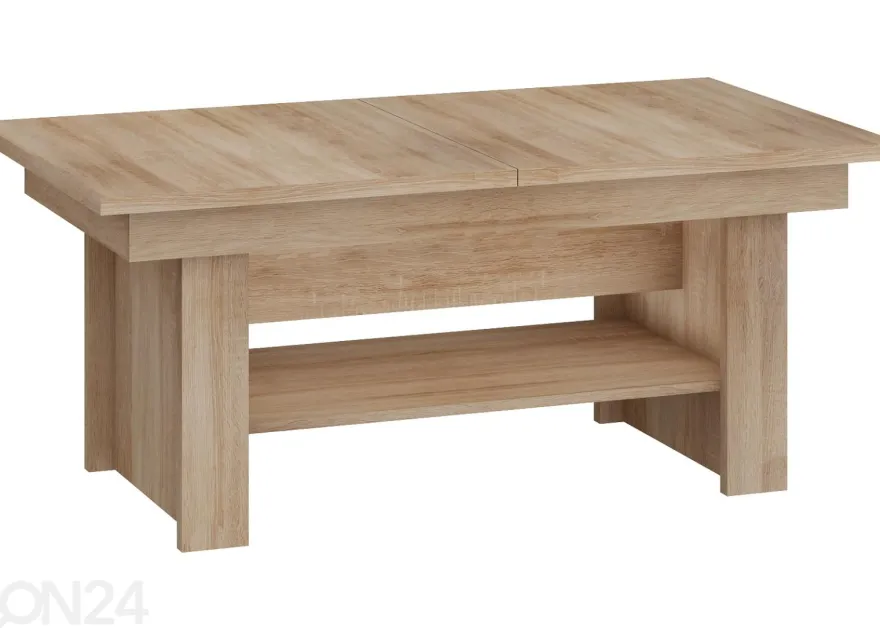 Säädettävä sohvapöytä Skib 125/170x68 cm