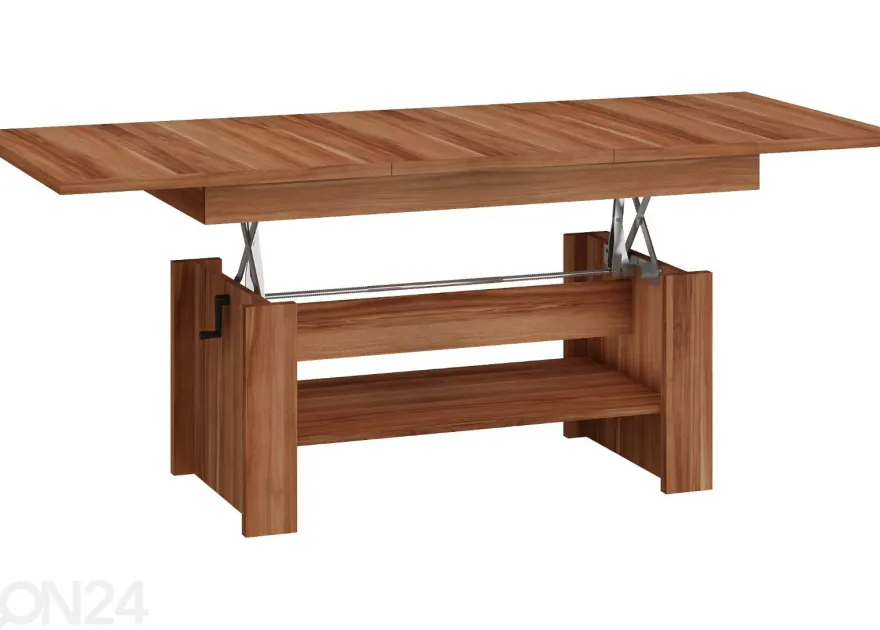 Säädettävä sohvapöytä Skib 125/170x68 cm