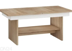 Säädettävä sohvapöytä 125/170x68 cm