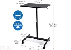 Säädettävä työpöytä Tatkraft Focus