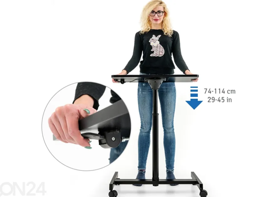 Säädettävä työpöytä Tatkraft Focus