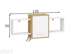 Seinähylly Clon 120 cm