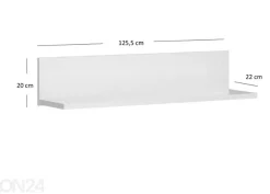Seinähylly 125,5 cm