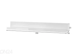 Seinähylly Corado 180 cm