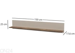 Seinähylly Evo 150 cm