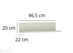 Seinähylly Karin 90 cm