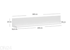 Seinähylly Ole 160 cm