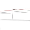 Seinäkaappi 200 cm