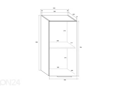 Seinäkaappi Kilty 40 cm