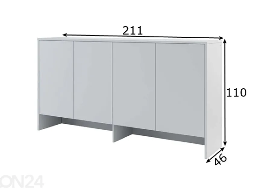 Seinäkaappi Lenart BED CONCEPT