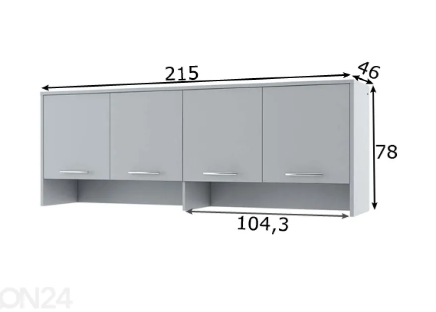 Seinäkaappi Lenart CONCEPT PRO