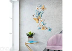 Seinäkoriste Butterflies 59,5x111,5 cm