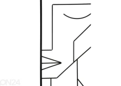 Seinäkoristeet Tribal 2 kpl 60x80 cm