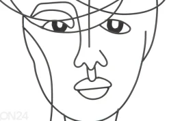 Seinäkoristeet Woman 2 kpl 60x80 cm