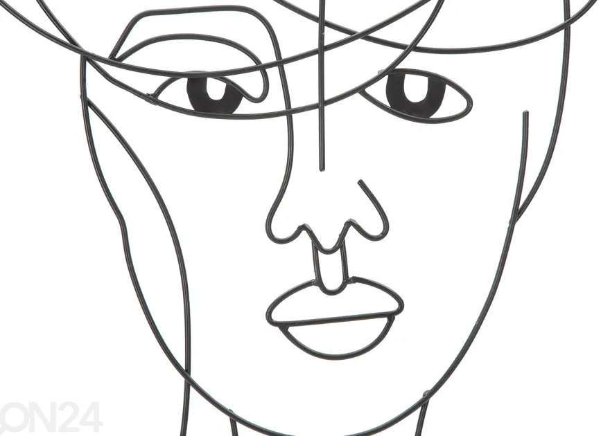 Seinäkoristeet Woman 2 kpl 60x80 cm