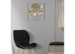 Seinäkoriste Gold Flower 50x50 cm