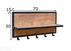 Seinänaulakko Caro 70 cm