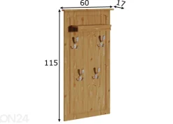 Seinänaulakko Lucas 60 cm