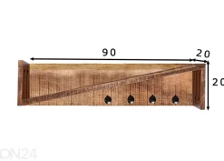 Seinänaulakko 55x105 cm