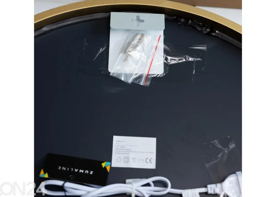 Seinäpeili Ø 60 cm LED