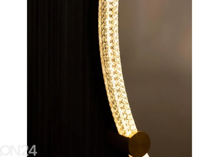 Seinäpeili Ø 60 cm LED