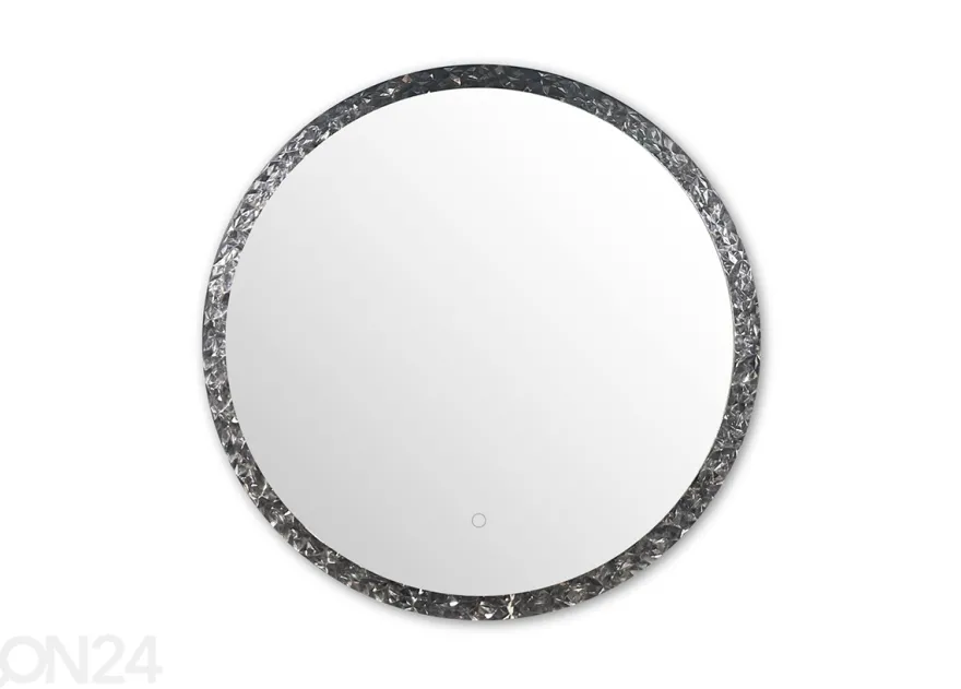 Seinäpeili Ø 60 cm LED