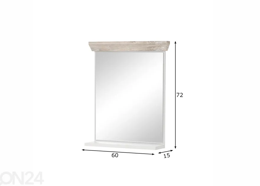 Seinäpeili Florenz 60 cm