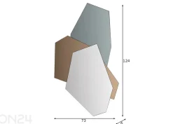 Seinäpeili Geometric