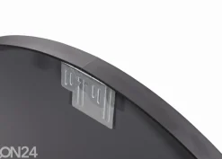 Seinäpeili, musta Ø 60 cm