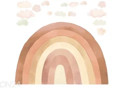 Seinätarra Sateenkaari, beige