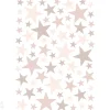 Seinätarrat Stars, 74 kpl, antiikkiroosa
