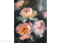 Seinätaulu Orange Flowers 60x80 cm