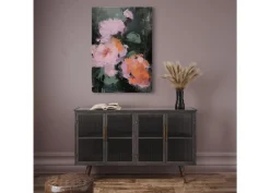 Seinätaulu Pink Flowers 60x80 cm