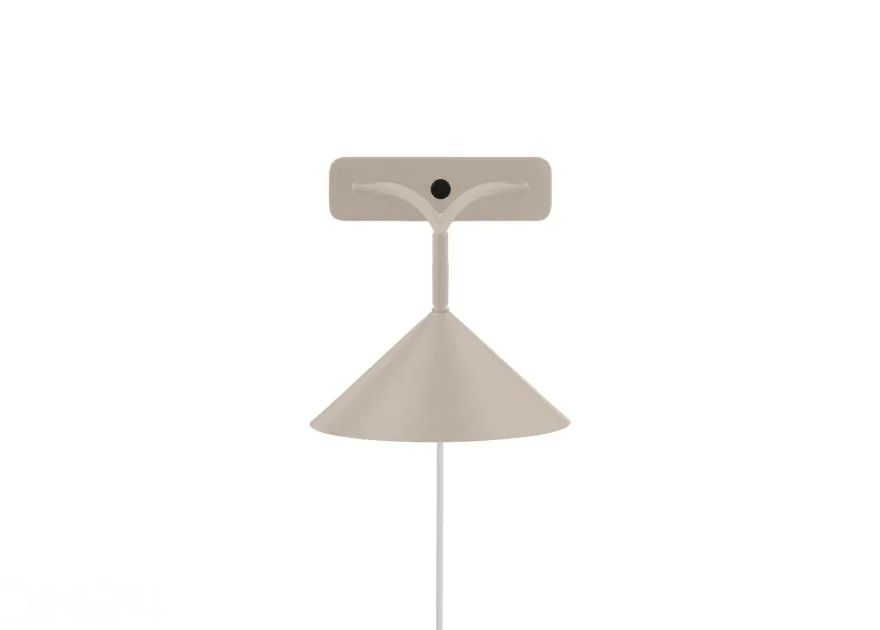Seinävalaisin Curve, beige