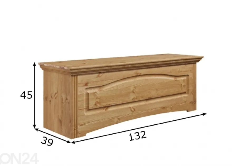 Säilytysarkku Konrad 132 cm