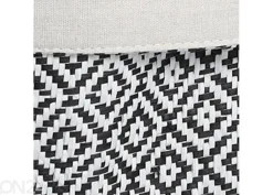 Säilytyskori Mosaic, musta/valkoinen