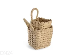 Säilytyskorit 2 kpl, luonnollinen