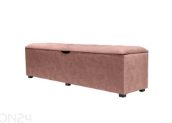 Sime Beds säilytystilallinen rahipenkki LINEA Nööp 90 cm