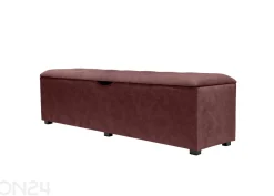 Sime Beds säilytystilallinen rahipenkki LINEA Nööp 90 cm
