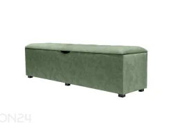 Sime Beds säilytystilallinen rahipenkki LINEA Nööp 90 cm