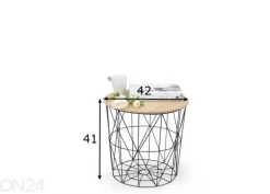 Sivupöytä Ø 42 cm