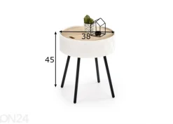 Sivupöytä Ø 38 cm