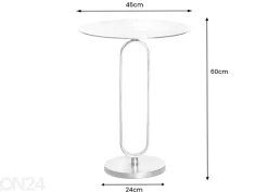 Sivupöytä Elegance Ø 45 cm