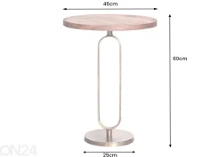 Sivupöytä Elegance Ø 45 cm