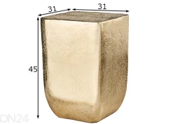Sivupöytä Gold 31x31 cm
